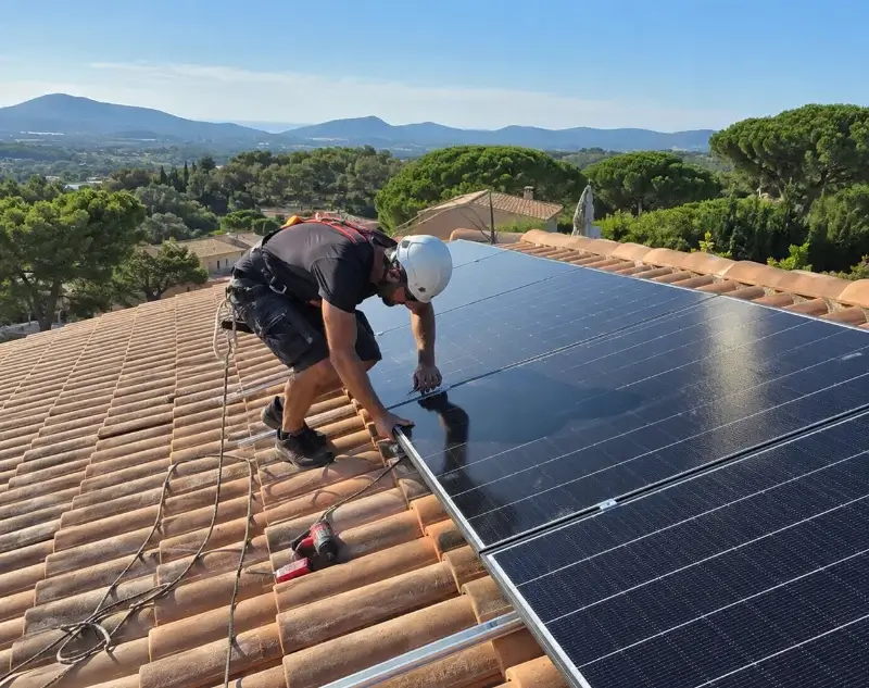Installateur panneaux solaires Lamonzie-Montastruc — pose photovoltaïque sur toiture